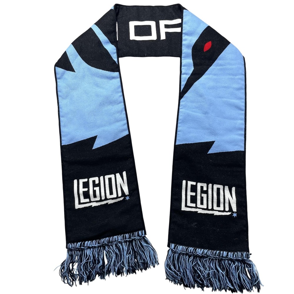 Minnesota United FC Scarf Mens One Size Black MLS Soccer Legion Of Loons MNUFC